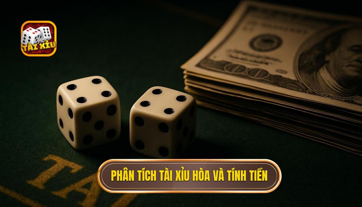 Phân tích các trường hợp tài xỉu hòa phổ biến và cách tính tiền