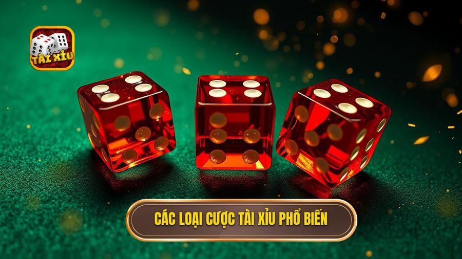 Các loại cược Tài xỉu phổ biến