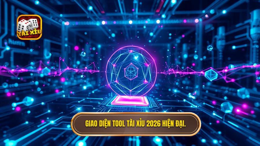 1. Giao diện tool Tài Xỉu 2026 hiện đại.