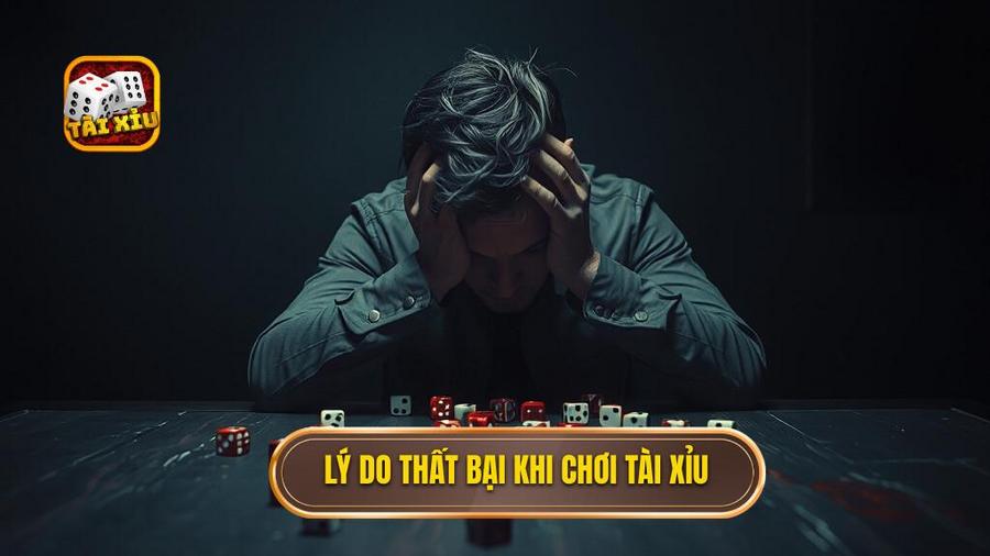 Lý do thất bại khi chơi tài xỉu