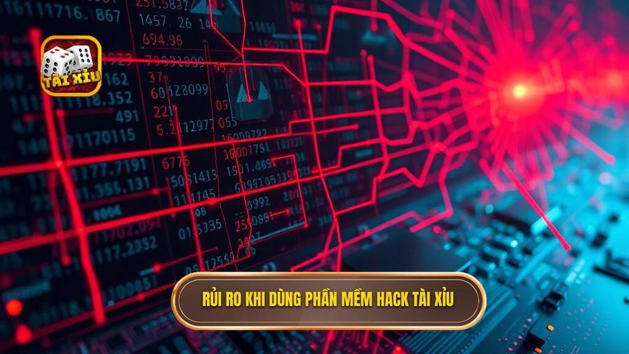 3. Rủi ro khi dùng phần mềm hack tài xỉu